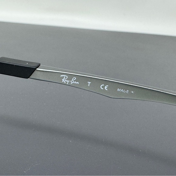 Ray-Ban RB1549 3633 Kids Eyeglasses Frames Black Gray Square Full